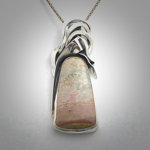 Desert Sand Silver Pendant